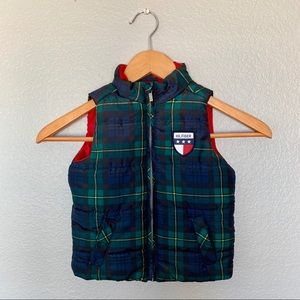 Tommy Hilfiger Jackets & Coats - Tommy Hilfiger Infant Plaid Puffer Vest 18M Tommy Hilfiger Jackets & Coats - Tommy Hilfiger Infant Plaid Puffer Vest 18M